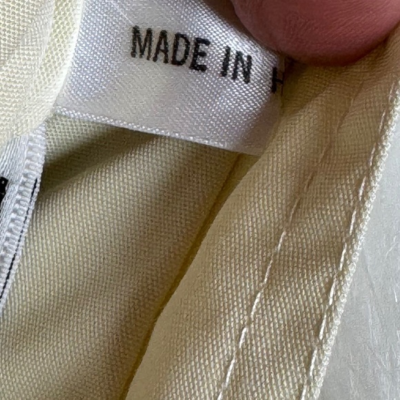 GDT Too NWOT Vintage Cream Rabbit Fur Vest Sz M - Picture 6 of 9